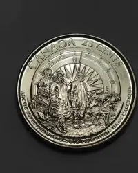 Moneta okolicznościowa Kanada 25 centów 2013r. Elizabeth II - stan okołomenniczy — ujęcie 5