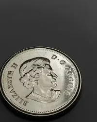 Moneta okolicznościowa Kanada 25 centów 2013r. Elizabeth II - stan okołomenniczy — ujęcie 4