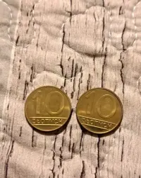 Monety 10 złotowe z lat 1989, 1990 — ujęcie 3