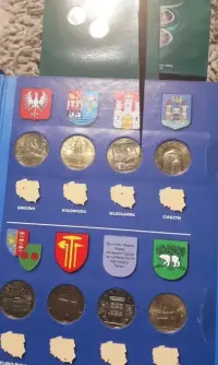 Monety Historyczne Miasta Polski i miniaturki monet mennicze stany — ujęcie 5