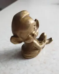 Mosiężny bobas figurka pełna — ujęcie 2