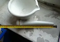 mozdzierz porcelanowy apteczny z pistelem  16cm — ujęcie 3