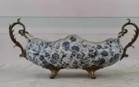 Muzealna Patera Porcelanowa - Secesja Wazon Amfora Porcelana — ujęcie 5