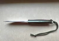 Nóż Bushcraftowy Survivalowy Bushcraft Beaver - Reini Rossmann, stal D2, rękojeść G10 — ujęcie 4