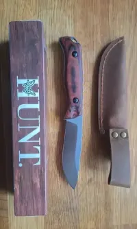 Nóż myśliwski kopia(Benchmade)Full Tang,stal  S30V. — ujęcie 3