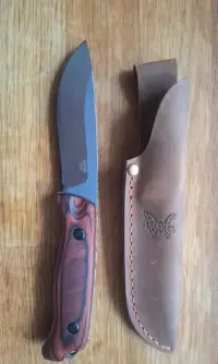 Nóż myśliwski kopia(Benchmade)Full Tang,stal  S30V. — ujęcie 4