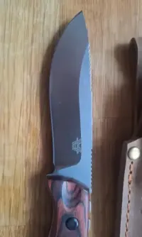 Nóż myśliwski kopia(Benchmade)Full Tang,stal  S30V. — ujęcie 5