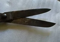 Nożyce krawieckie Gerlach 29 cm, wspaniały PRL — ujęcie 3