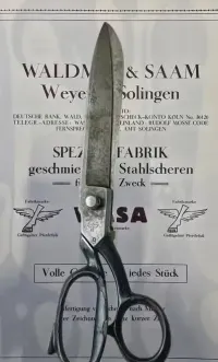 Nożyce Waldmin & Saam WASA, Solingen — ujęcie 2