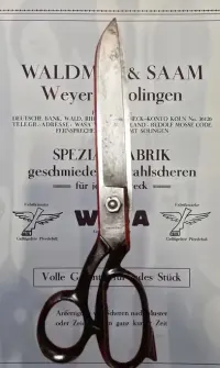 Nożyce Waldmin & Saam WASA, Solingen — ujęcie 3