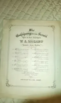 Nuty Mozart stare antyk — ujęcie 4