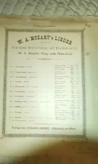 Nuty Mozart stare antyk — ujęcie 5