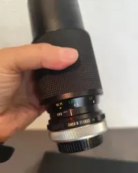 Obiektyw do aparatu vivitar 62 mm 75-205mm vintage retro prl — ujęcie 2