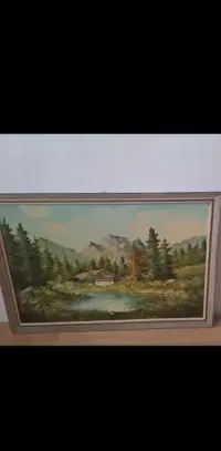 Obraz olejny na płótnie 58 x 84 — ujęcie 2