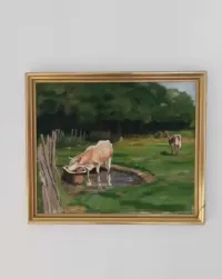Obraz olejny na płótnie . Sygnowany. — ujęcie 4