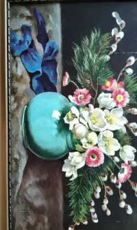 Obraz olejny na płótnie. Sygnowany H.Fischer 1936 — ujęcie 5