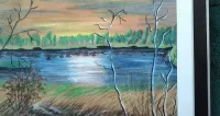 Obraz wykonany techniką pastel. Sygnowany. — ujęcie 3