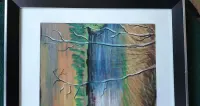 Obraz wykonany techniką pastel. Sygnowany. — ujęcie 5