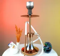 Oduman Infinity Bronze Hookah Fajka Wodna Shisha Szisza | Bronze Glass — ujęcie 2