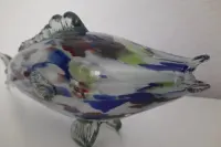 OGROMNA Szklana Ryba PRL – 52 cm Kultowy Klasyk Designu, Unikat — ujęcie 2