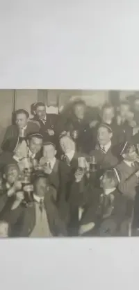 Oktoberfest Pocztówka Studenci Piwo Kufel — ujęcie 2