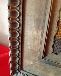 Oraz owoce haft krzyżykowy wyjatkowa rama — ujęcie 4