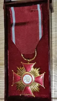 Order Odrodzenia Polski - Krzyż Kawalerski PRL | Zestaw z pudełkiem — ujęcie 4