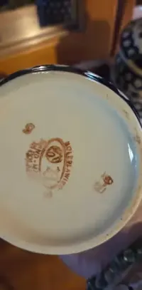 Oryginalna ceramikaz Zakładów Ceramicznych Bolesławiec komplet — ujęcie 2