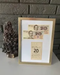 Oryginalna kartka z kalendarza 1986 r. Prezent 40-te URODZINY Rocznica — ujęcie 4