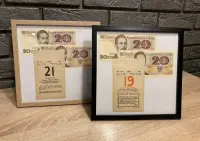 Oryginalna kartka z kalendarza 1986 r. Prezent 40-te URODZINY Rocznica — ujęcie 5