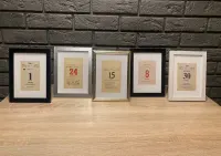 Oryginalne kartki z kalendarzy 1971 - 2026r.Prezent Rocznica Pamiątka — ujęcie 2