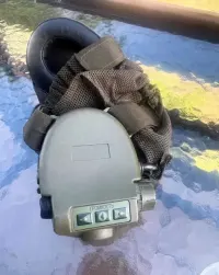 ORYGINALNE słuchawki aktywne rosyjskie GSSH-01 / 6M2 ratnik ochrona słuchu SPRAWNE specnaz wojsko Escape From Tarkov — ujęcie 4