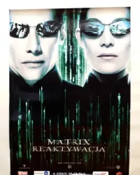 Oryginalny plakat kinowy Matrix Reaktywacja 2003 Keanu Reeves 68x98 cm plakat filmowy sci-fi B1 — ujęcie 2