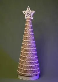 Ozdoba Świąteczna - Choinka Boho 33cm — ujęcie 5