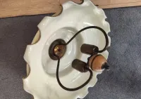 Lampa wisząca Alfa Sosnowcy Babunia 2pl antyk — ujęcie 3
