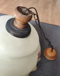 Lampa wisząca Alfa Sosnowcy Babunia 2pl antyk — ujęcie 4
