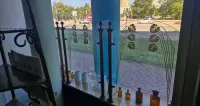 ozdobny giszet płotek barierka apteka mosiężne — ujęcie 5
