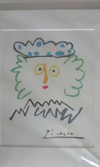 Pablo Picasso King Kagpha 1965 Print Art Lithograph/Vintage Modernism — ujęcie 3