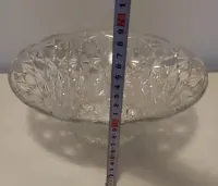 Patera owocarka prl transparentne szkło — ujęcie 5
