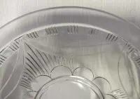 Patera, talerz, szkło Ząbkowice, średnica 26 cm — ujęcie 4