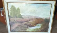 Pejzaż olej, podpisany 1975 — ujęcie 2
