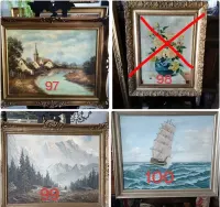 Pejzaż  portret martwa natura - obraz olejny — ujęcie 4