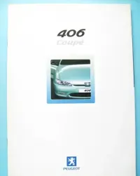 Peugeot 406 Coupe Pininfarina 2001 - prospekt 32 strony, stan IDEALNY ! — ujęcie 2