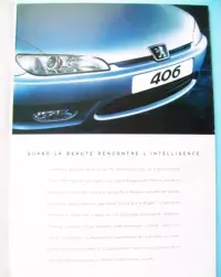 Peugeot 406 Coupe Pininfarina 2001 - prospekt 32 strony, stan IDEALNY ! — ujęcie 3