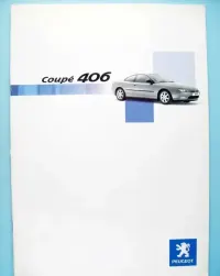 Peugeot 406 Coupe Pininfarina 2002 - prospekt 28 stron, stan BDB+ — ujęcie 2