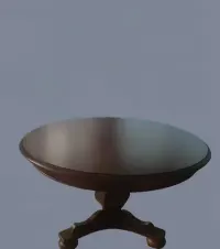 Piękny drewniany stół vintage — ujęcie 3