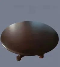 Piękny drewniany stół vintage — ujęcie 4