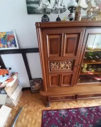 Piękny stary kredens witryna — ujęcie 4