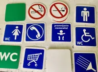 Piktogramy oznaczenia pomieszczeń — ujęcie 2