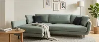Pilnie! Narożnik sofa rozkładana solano  zieleń oliwkowa — ujęcie 4